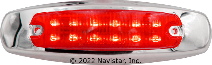 FLTCM48012R 12 LED, 6 AMBER, CLEARANCE MA