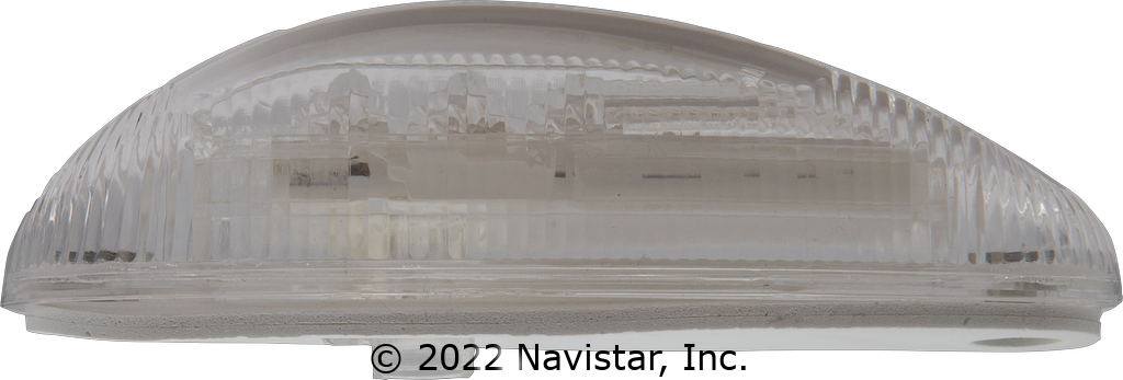 FLTCMN62011AC 11 LED, OVAL CLEAR /AMBER INTE