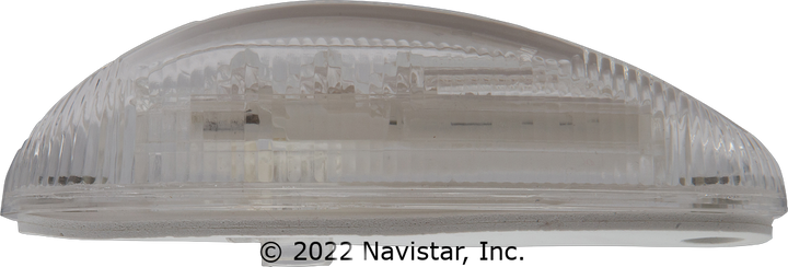 FLTCMN62011AC 11 LED, OVAL CLEAR /AMBER INTE