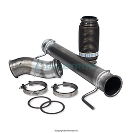 FLTEBI413938 ELBOW,BELLOWS- EXHAUST 4 X 52.