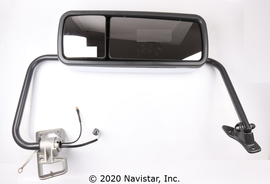 FLTMIRCOLCR MIRROR ASSEMBLY WITH BRACKET