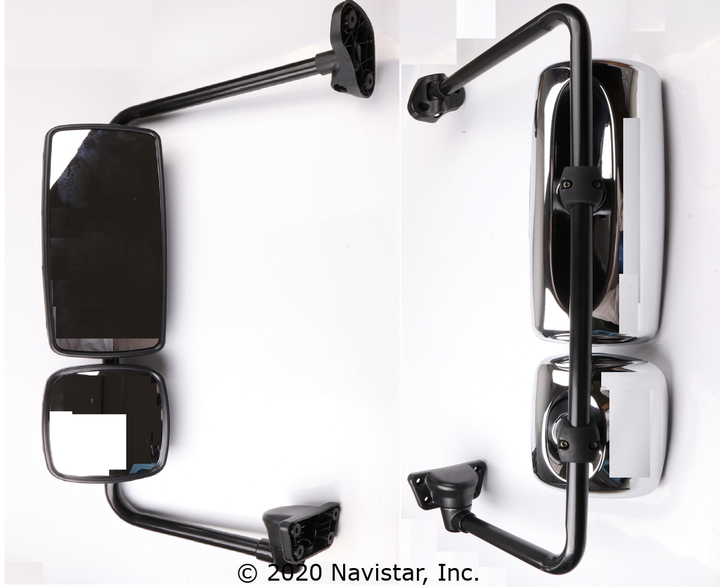 FLTMIRM2CR MIRROR ASSEMBLY WITH BRACKET