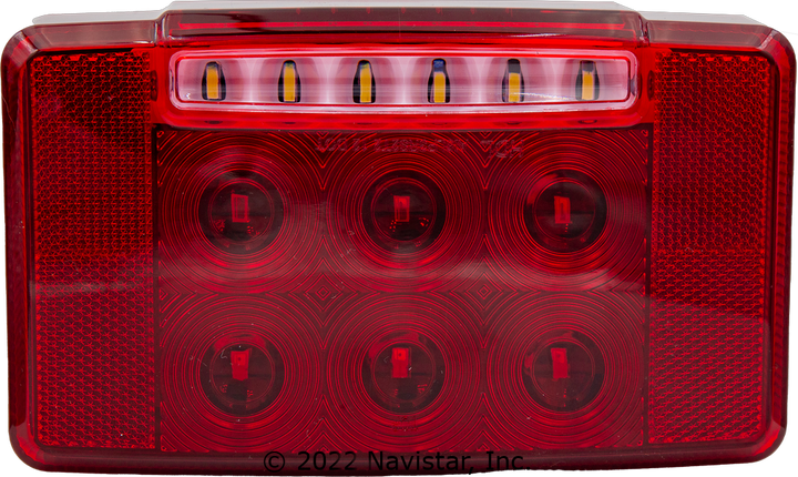 FLTSTTBUN7412RW 12 LED INTERNATIONAL STOP TAIL