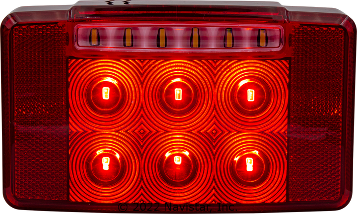 FLTSTTBUN7414RW 14 LED INTERNATIONAL STOP TAIL