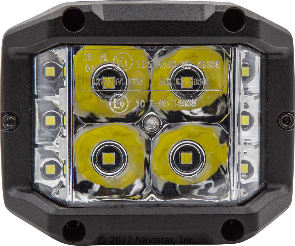 FLTWL38510F 10 LED CUBE LIGHT WITH SIDE SH