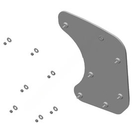 FON CCR PLATES R RH REINFORCED CLEAN CONNECT PLATE