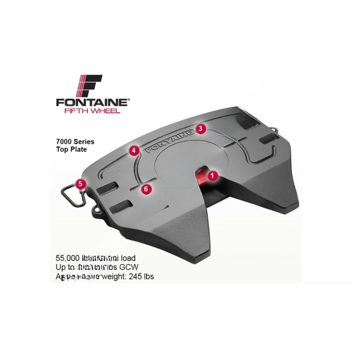 FON SL7NHDS900060 LH 7 HDS 9.00" HT 60" TRVL NO-TILT