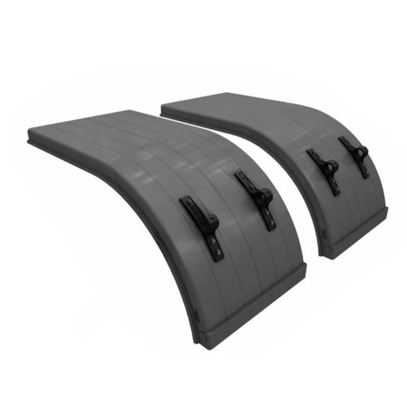FTG 031 01648 FENDER KIT - SINGLE RADIUS, WHITE OR 1/2