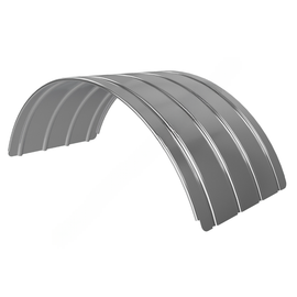 FTG 034 01357 SINGLE FENDER BLANK FOR FULL ROUND ALUMI