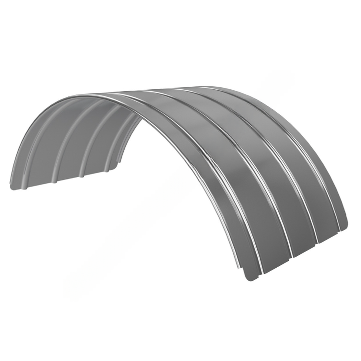 FTG 034 01357 SINGLE FENDER BLANK FOR FULL ROUND ALUMI