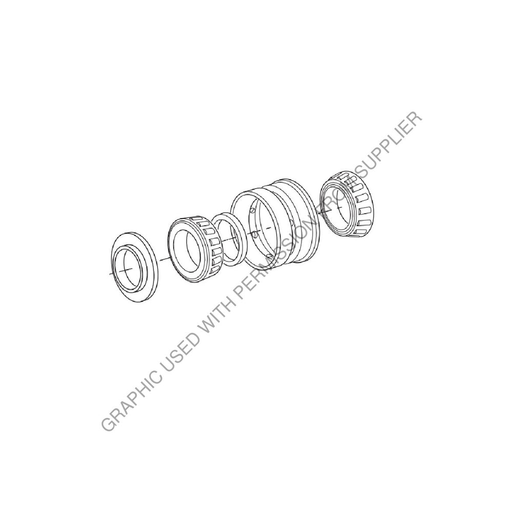 FUL 5556507 BEARING, ROLLER, TAPERED