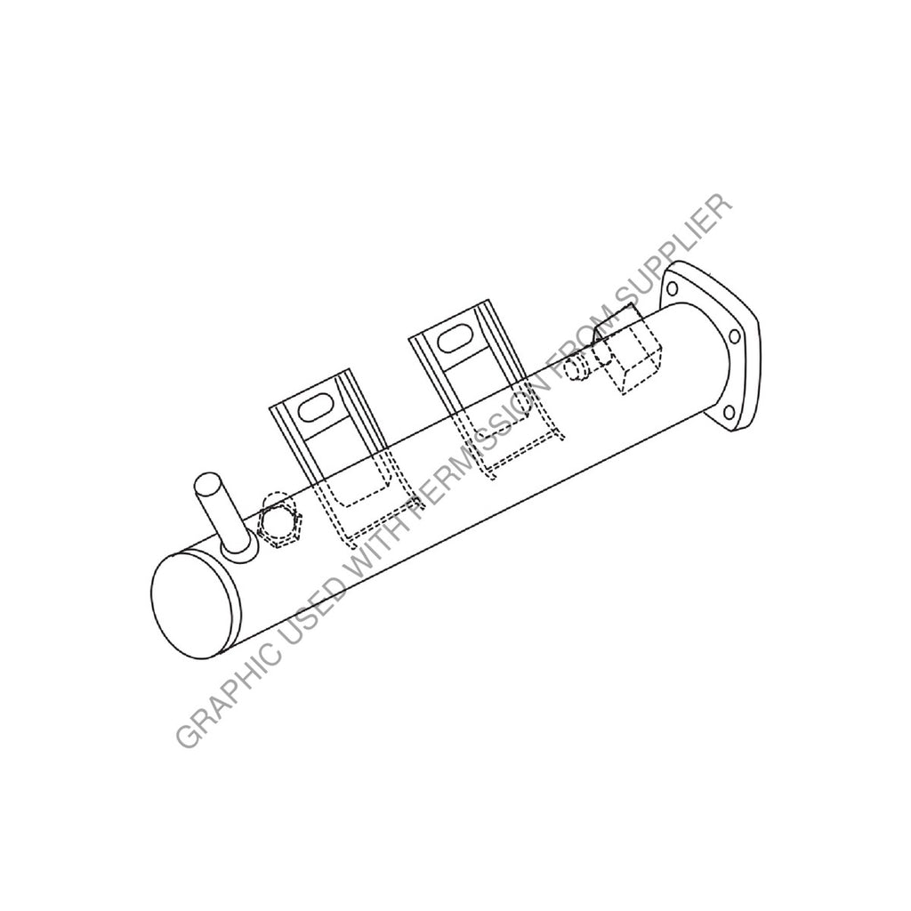 FUL K3966 HEAT EXCHANGER-TRANSMISSION, WATER-OIL