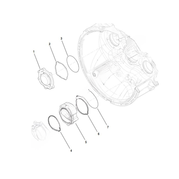 FUL K4491 CLUTCH HSG FRONT COVER KIT
