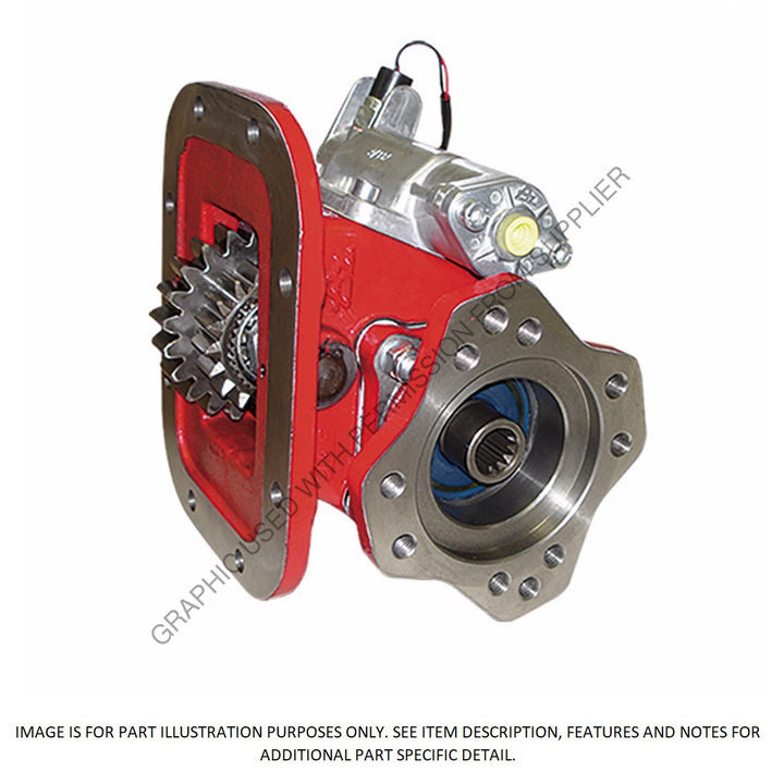 FUL PT2010XAN751DA PTO, 8 BOLT DEEP MOUNT B RATIO 75 GEAR