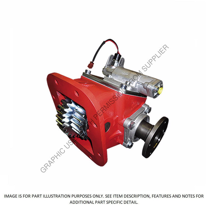 FUL PT8500XON011RJ PTO, 8 BOLT HD AIR 4 BOLT SAEC 14