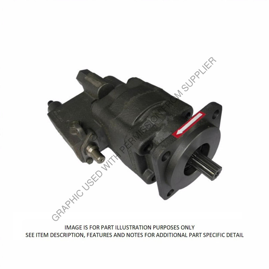 FUL PTBZG102LAS20 PTO-PUMP, DIRECT MOUNT, LEFT HAND, AIR