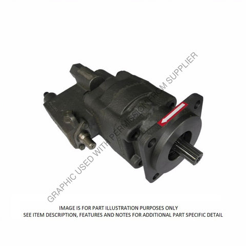 FUL PTBZG102LAS20 PTO-PUMP, DIRECT MOUNT, LEFT HAND, AIR