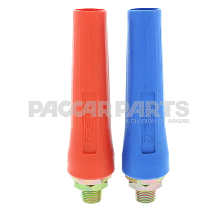 GE1011RB Gladhand Grip Set  Rubber RedBlue