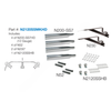 GRN N2120SSMKHD STNLSS HVY DTY MOUNT KIT, FUL TNDM FEND