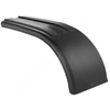 GRN NF66PX19 FENDERS - POLY HALF BLACK SUPER SINGLE