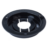 GRO 43162 BLK PLASTIC MTG FLAN
