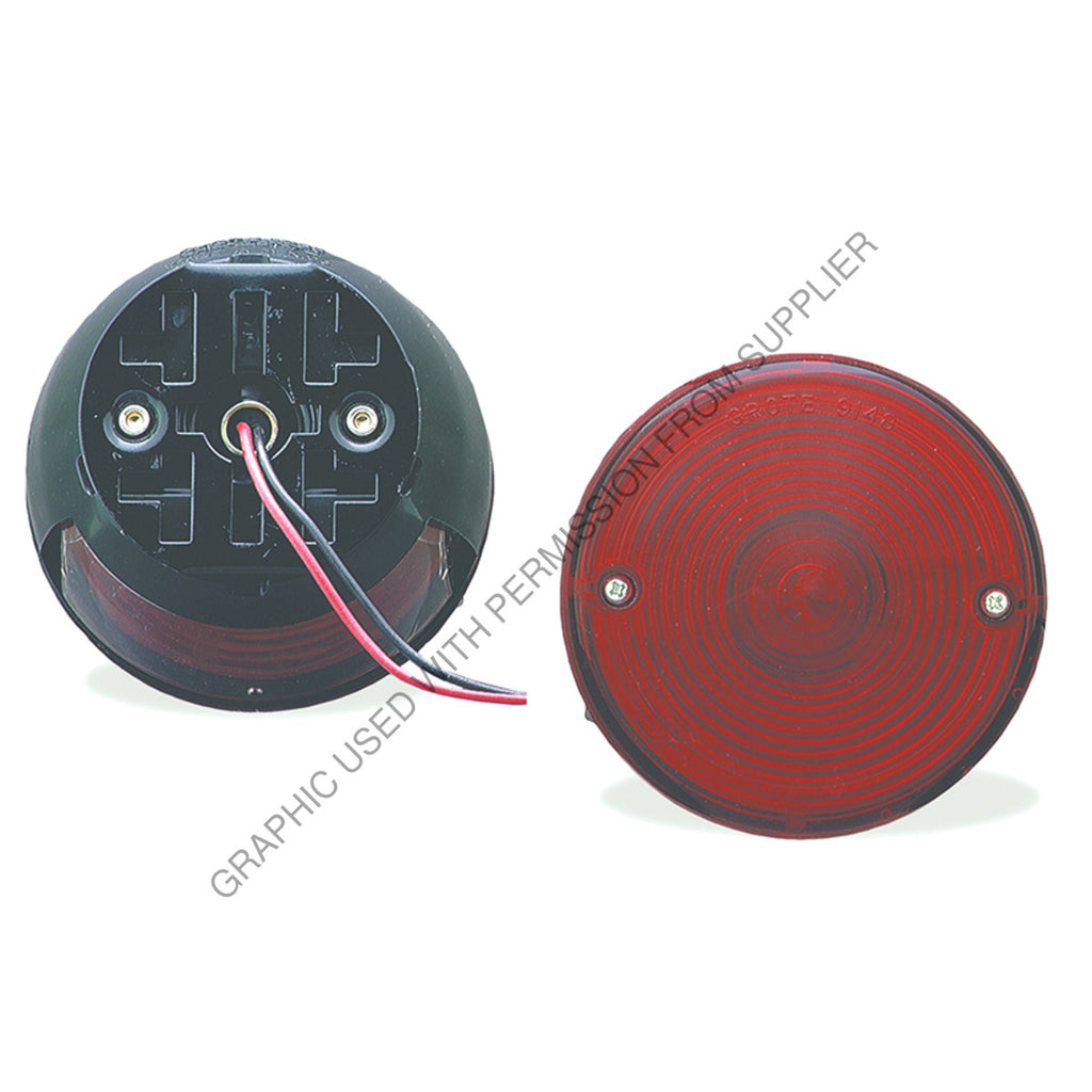 GRO 50872 RED COMBINATION LAMP