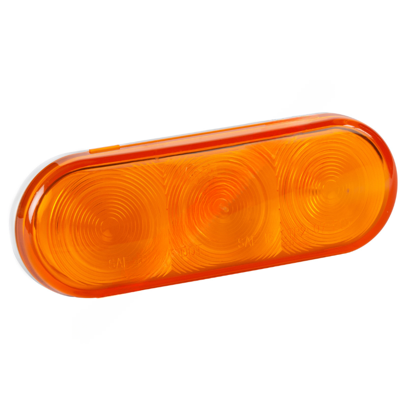 GRO 54173 STT LAMP, YELLOW, OVAL, FEMALE PIN,