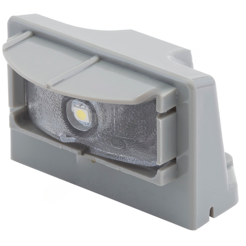 GRO 60681 MICRONOVA LED LICENSE LAMP WGREY MTG BRK
