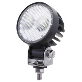 GRO 64G11 BLACK, ROUND, LED, WORK LAMP, MULTI-VOLT