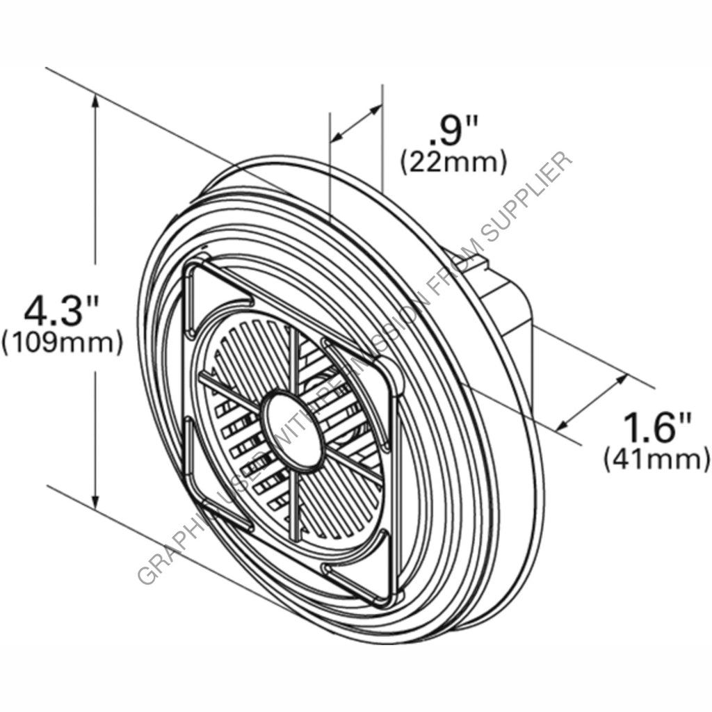 GRO 73220 ALARM BU 4 GROMMET