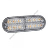 GRO 78190 LED 6" OVAL AMBER/BLUE