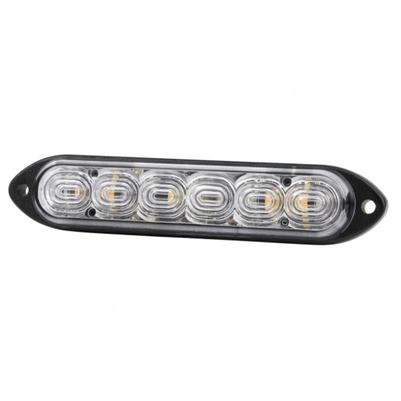 GRO 79266 HINVII 4 NV LED'S 6 FLASHING AMBER LED'S