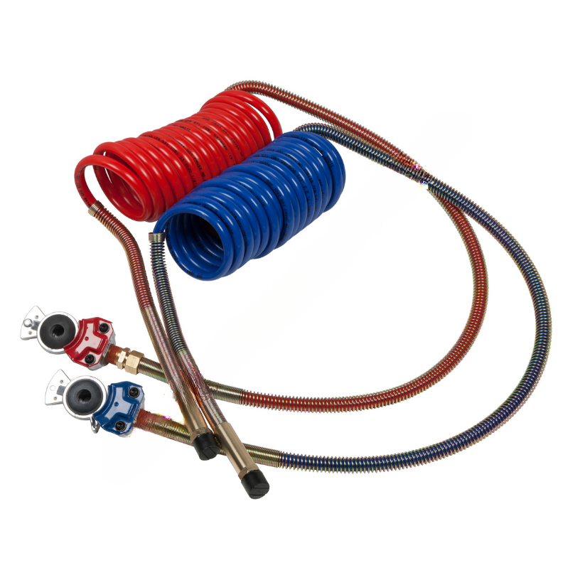 GRO 81 0015 40HGH 15' AIR COILED SET W/12 LEADS AND BRASS