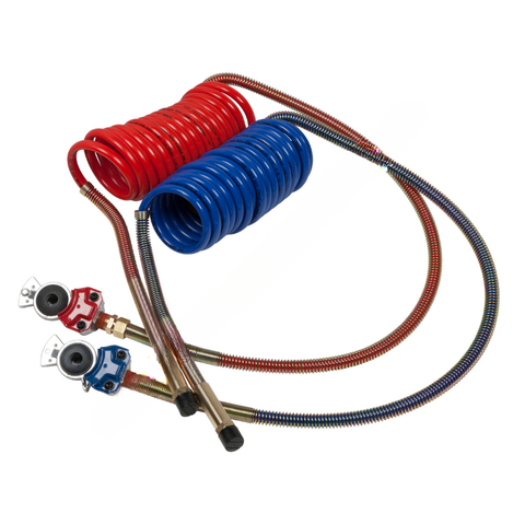 GRO 81 0015 40HGH 15' AIR COILED SET W/12 LEADS AND BRASS
