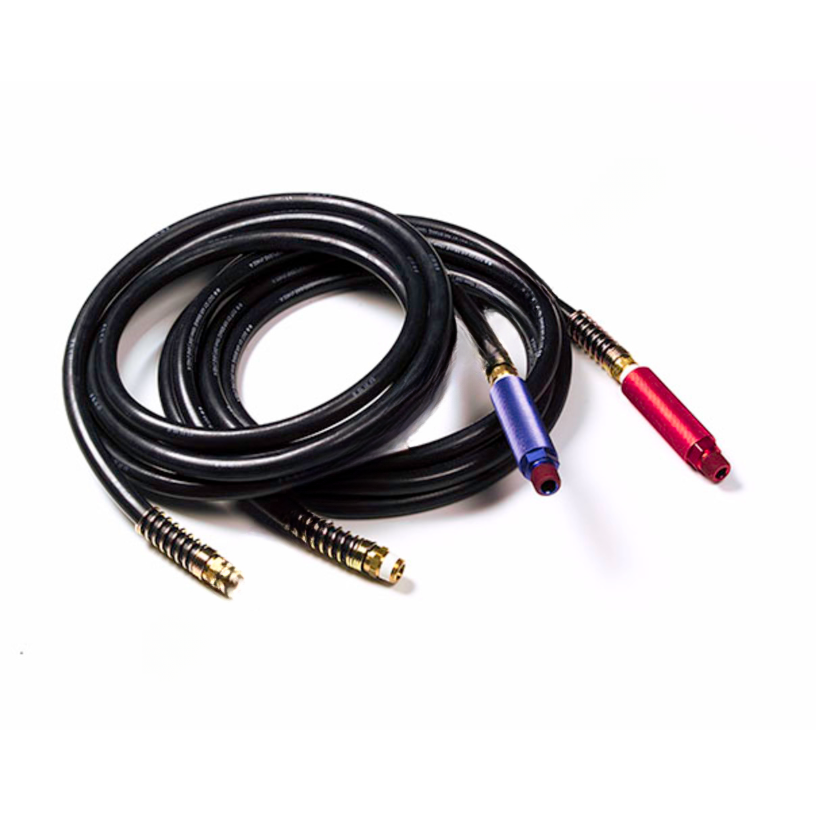 GRO 81 0120 GRB 20', RUBBER AIR HOSE - BLACK WITH RED/BL