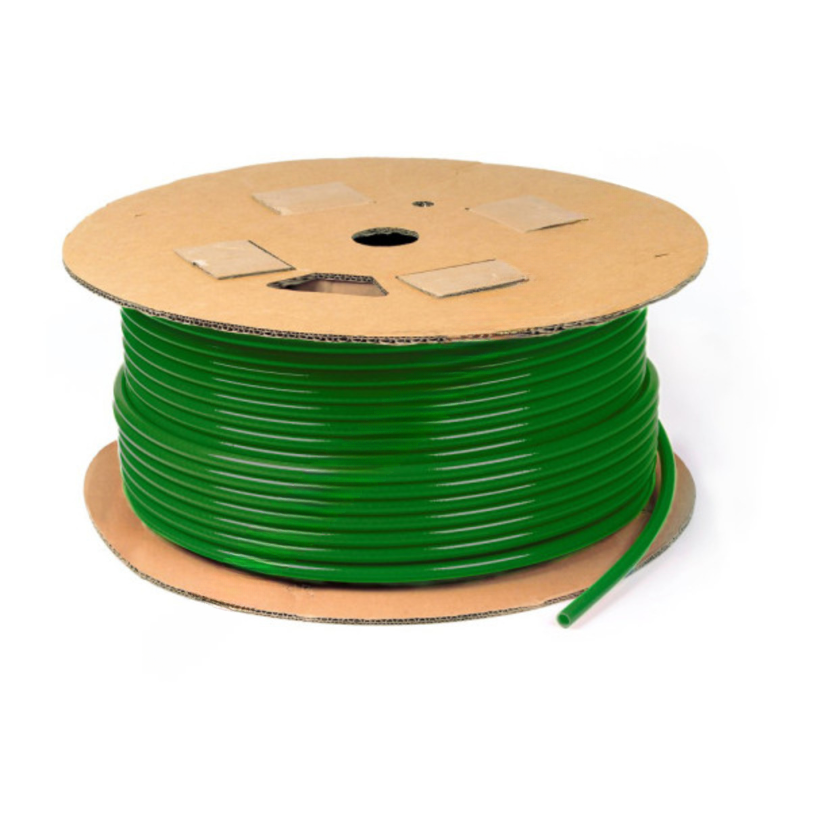 GRO 81 1038 100G NYLON AIR BRAKE TUBING, 3/8, GREEN, TYPE