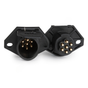 GRO 82 1046 BULLET TERMINATION SOCKET, 2-HOLE, SOLID
