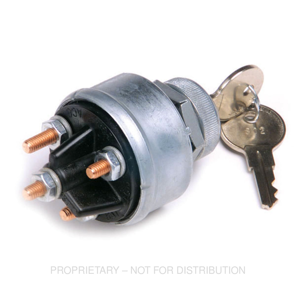 GRO 82 2150 SWITCH, IGNITION  4 POSITION, MOMENTARY