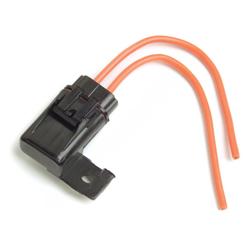 GRO 82 2166 HOLDER-FUSE,ATO,30AMP,12GA,W CAP & TAB