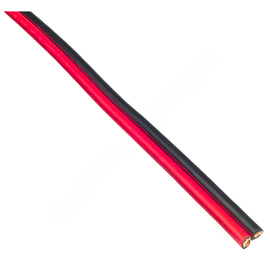 GRO 82 5762 DUPLEX CABLE, BLACK/ORANGE, 2 GA, 100FT
