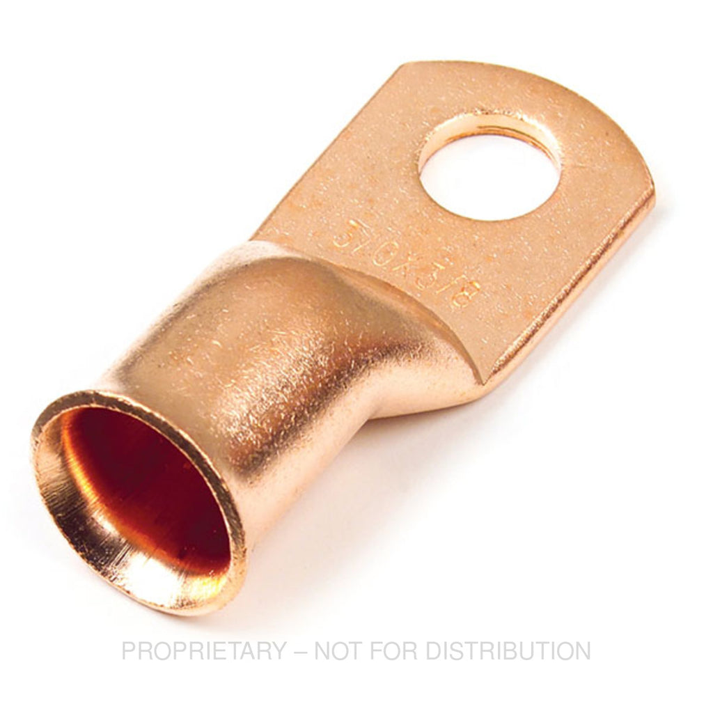 GRO 82 9430 COPPER LUG, 4 GA, 3/8In., PK 2