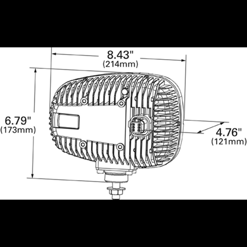 GRO 84661 4 HEATED LENS HIGH/LOW R/H L/H SNOW PLOW L