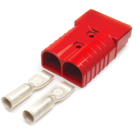 GRO 84 9482 REPLACEMENT END, 2/0 GA., 350 AMP, RED,