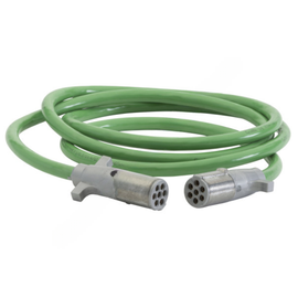 GRO 87174 TRAILER WIRING, STRAIGHT GREEN ABS, 13.5