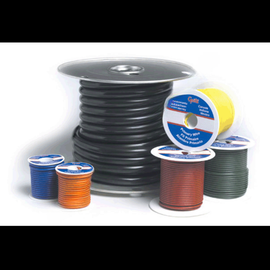GRO 89 4002 PRIMARY WIRE, 8 GAUGE, BLACK, 25 FT SPOO