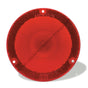 GRO 90342 RED PLASTIC RND LENS