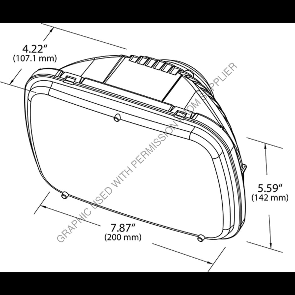 GRO 90951 5 HEAD LAMP-LED 5"X7"