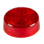 GRO MKR4600R PG CLR/MKR LAMP, 2.5 DIA, RED, LED