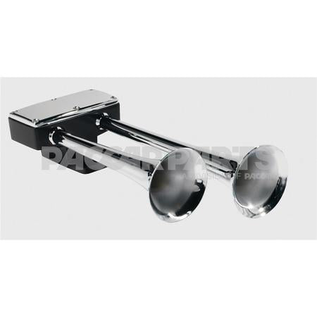 H00910CA HORN-SMALL DUAL CHROME