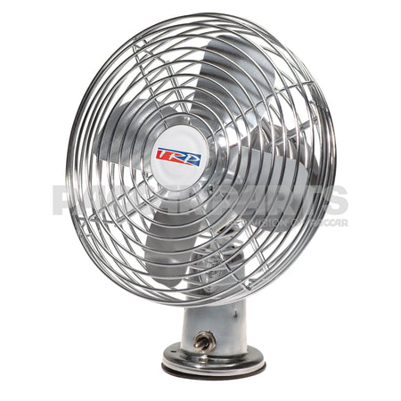 HD10200 FanDefrost Md 12V Chr 10 Swivel Base